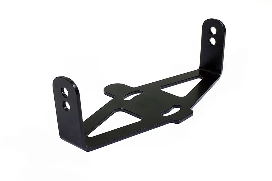 QBJ899 – QUAKE LED Light Bar Mounting Kit, Hood Hinge Mount Mounts One 8 Inch Straight Light Bar Powder Coated Black ...